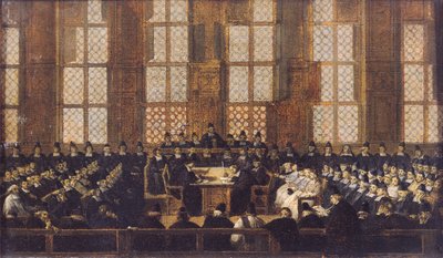 The Appeal of the Dissident Bishops at the Sorbonne, 5th March 1717 by Nicolas Vleughels